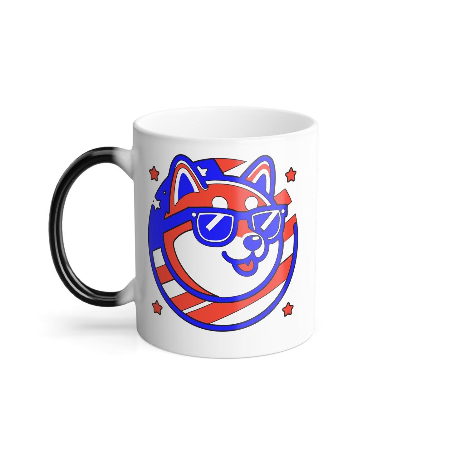 DOGE BIG BALLS - Color Morphing Mug - Fun and Bold Design for Coffee Lovers